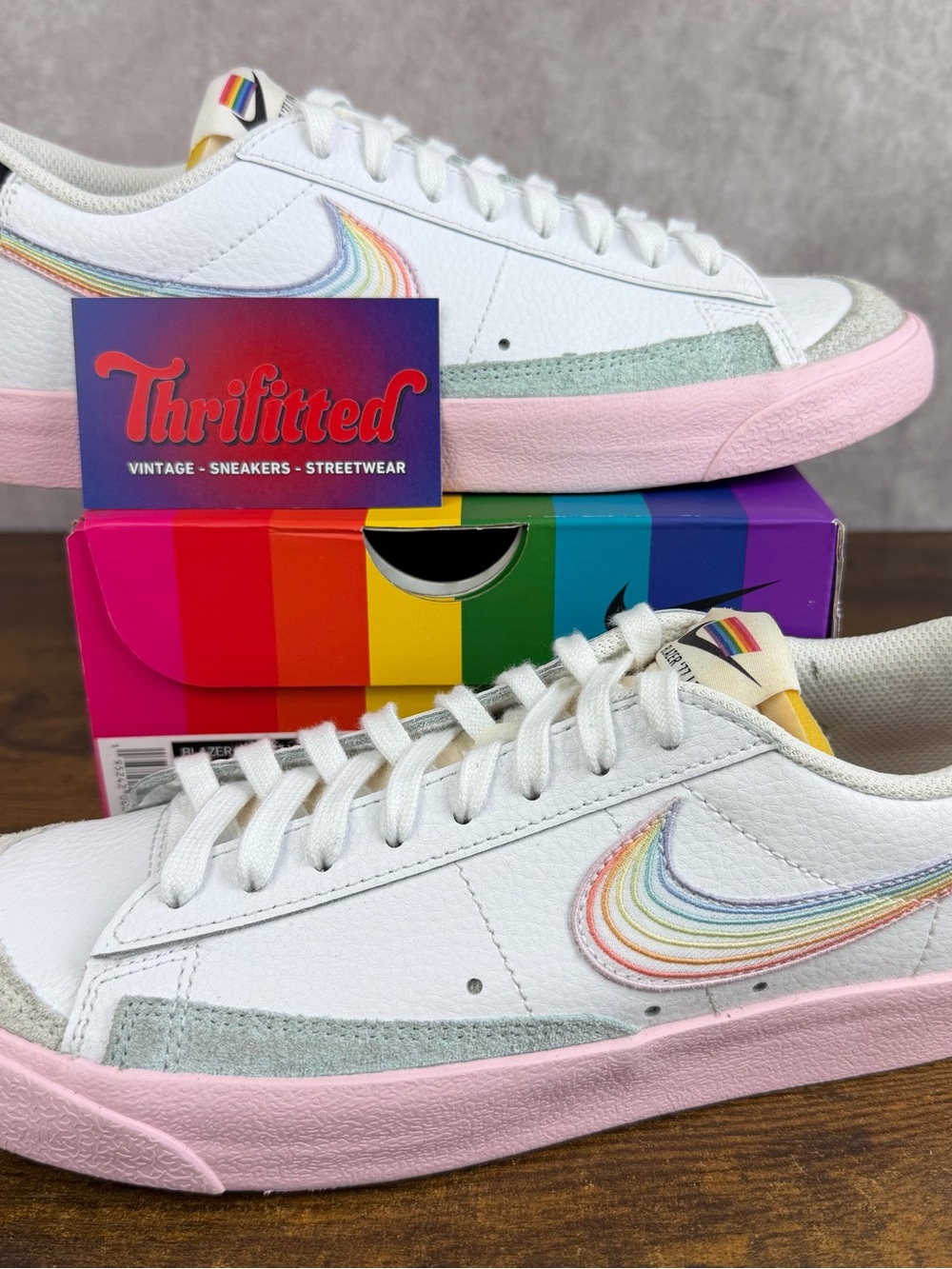 Nike Blazer Low ‘77 Vintage Be True 2021 Size 7.5 DD3034-100 Men’s Shoes OG Rare